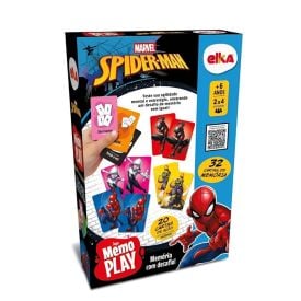 Jogo da Memória Memo Play Homem-Aranha Elka - 1348