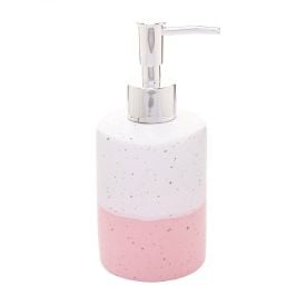 Jogo De Banheiro Cerâmica Degrade Lyor 2 Peças - Rosa