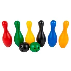 Jogo De Boliche 8 Peças Coloridas Lider - 2219