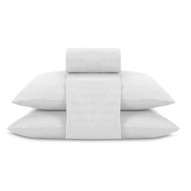 Jogo de Cama 4 Peças Stripe Firenze King Havan Casa - Branco