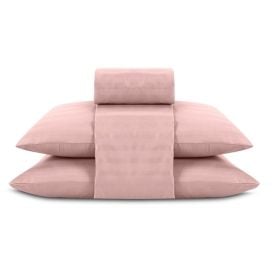 Jogo de Cama 4 Peças Stripe Firenze King Havan Casa - Rosa