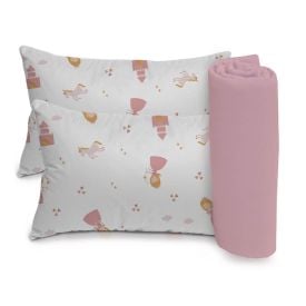 Jogo de Cama Bebê 100% Algodão Havan Baby 3 pçs - Princesa