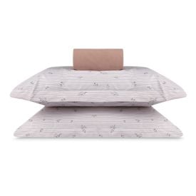 Jogo de Cama Casal Percal Buona Fortuna 3 pçs - Alice Rosa