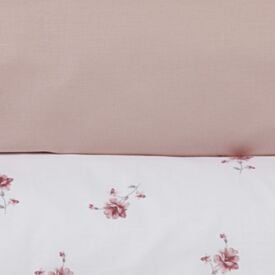 Jogo de Cama Casal Percal Buona Fortuna 3 pçs - Violet Rosa