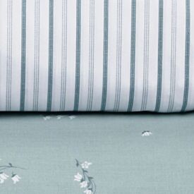 Jogo de Cama Casal 3 Peças Buona Fortuna - Iris Listra Verde