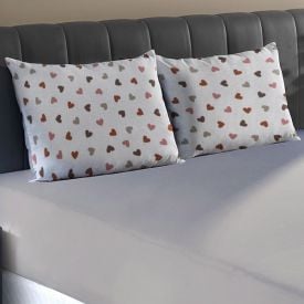 Jogo de Cama Casal Malha 3 Peças Havan Casa - Amabile Taupe