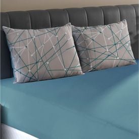 Jogo de Cama Casal Malha 100% Algodão Paris 3 pçs Havan Casa - Caleo Retrô