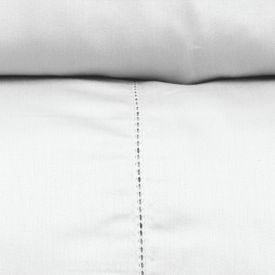 Jogo de Cama Casal 300 Fios Ponto Ajour Buona Fortuna - Branco