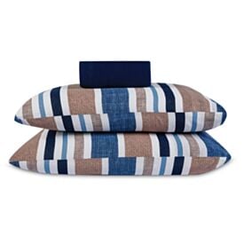 Jogo de Cama Casal Malha Paris Havan Casa 3 pçs - Porto Azul