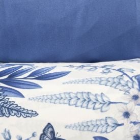 Jogo de Cama Casal Elegance Havan Casa 4 pçs - Elegance Branco Flowers
