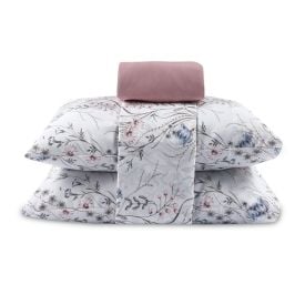Jogo de Cama Casal Elegance Havan Casa 4 pçs - Antique Boeme Marfim
