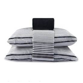 Jogo de Cama Casal Elegance Havan Casa 4 pçs - Tony Listra Cinza