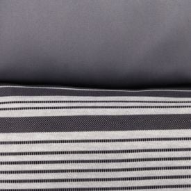 Jogo de Cama Casal Elegance Havan Casa 4 pçs - Farlei Listra Cinza