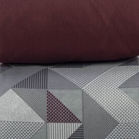 Jogo de Cama Casal Napoli Havan Casa 4 p&ccedil;s - Pierre Vinho