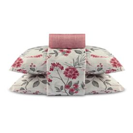 Jogo de Cama Casal Napoli Havan Casa 4 pçs - Yasmin Flores Rose