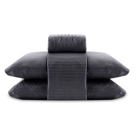 Jogo de Cama King 100% Poliéster Provence Havan Casa 4 pçs - Cinza