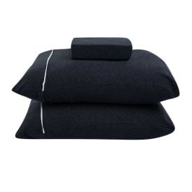 Jogo de Cama King Urban Confort Havan Casa 3 pçs - Preto Mescla