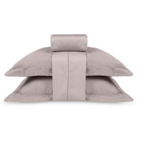 Jogo de Cama King 300 Fios Ponto Cheio Buona Fortuna - Cru