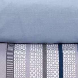 Jogo de Cama King 4 Peças Buona Fortuna - Olavo Azul