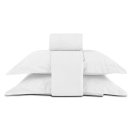 Jogo de Cama King 4 Peças Buona Fortuna - Branco