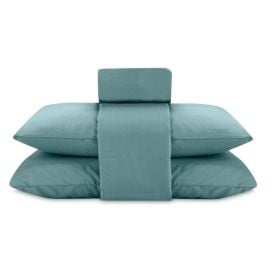 Jogo de Cama King Elegance Liso Havan Casa 4 Peças - Verde