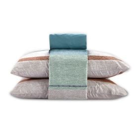 Jogo De Cama King Elegance Havan Casa 4 Pçs - Paladio Listra Verde