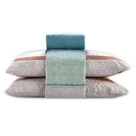 Jogo de Cama King Elegance Havan Casa 4 pçs - Paladio Listra Verde