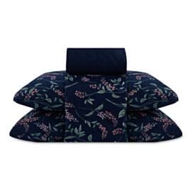 Jogo de Cama King Elegance Havan Casa 4 pçs - Julien Flowers Marinho