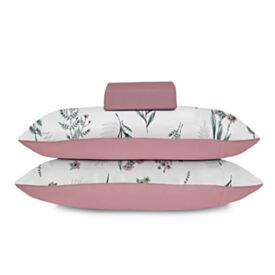 Jogo de Cama Queen Malha Havan Casa 3 pçs - Aurora Rose