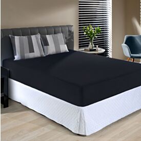 Jogo de Cama Queen Malha Havan Casa 3 pçs - Urban Preto