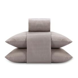 Jogo de Cama Queen 4 Peças Stripe Firenze Havan Casa - Bege