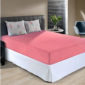 Jogo de Cama Queen Malha 100% Algodão Paris 3 pçs Havan Casa - DREAM GOIABA
