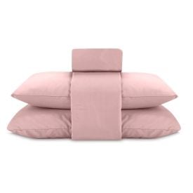 Jogo de Cama Queen Elegance Liso Havan Casa 4 Peças - Rosa