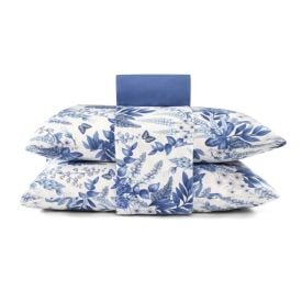 Jogo de Cama Queen Elegance Havan Casa 4 pçs - Elegance Branco Flowers