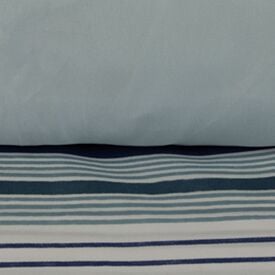 Jogo de Cama Queen Elegance Havan Casa 4 pçs - Toni Listra Azul