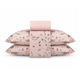 Jogo de Cama Queen Napoli Havan Casa 4 pçs - Suri Flowers Rosa