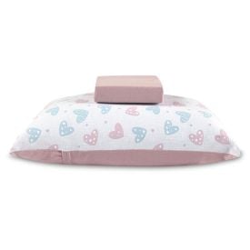 Jogo de Cama Solteiro 100% Algodão Kids Havan Casa 2 pçs - Afeto Rose Bebê