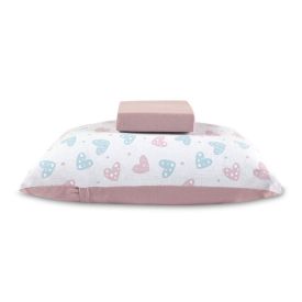 Jogo de Cama Solteiro 100% Algodão Kids Havan Casa 2 pçs - Afeto Rose Bebê