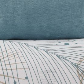 Jogo de Cama Solteiro Malha 100% Algodão Solecasa 2 pçs - Botânica Retro