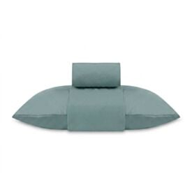 Jogo de Cama Solteiro Micro Percal Liso Havan Casa 3 Peças - Verde Suculenta