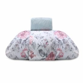 Jogo de Cama Solteiro Napoli Havan Casa 3 Peças - Suela Flowers Verde