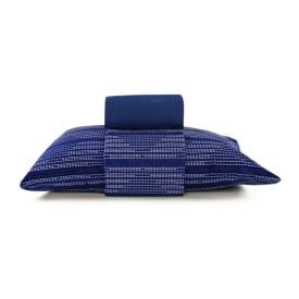 Jogo de Cama Solteiro Micropercal Havan Casa 3 pçs - Étnico Azul