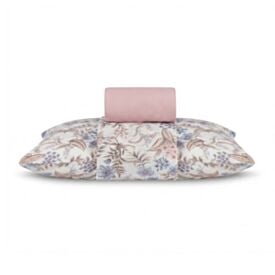 Jogo de Cama Solteiro Micropercal Havan Casa 3 p&ccedil;s - Giardino Bloom Rosa