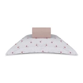 Jogo de Cama Solteiro Percal  Buona Fortuna 2 pçs - Violet Rosa