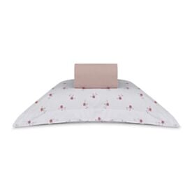 Jogo de Cama Solteiro Percal  Buona Fortuna 2 pçs - Violet Rosa
