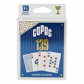 Jogo de Cartas Baralho Naipe Convencional 139 Copag - Sortido
