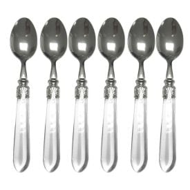 Jogo De Colheres De Mesa Lyor Destiny 6 Peças - Inox