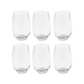 Jogo de Copos Nadir Aruba 465Ml 06 Peças - Vidro