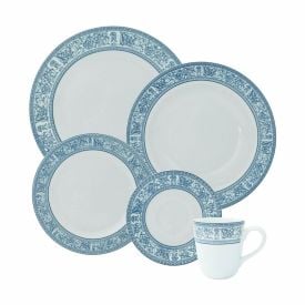 Jogo De Jantar Bothanica Schimdt 30 Pe&ccedil;as - Porcelana