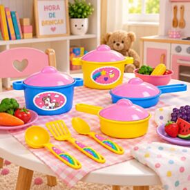 Jogo de Panelinhas Unika Samba Toys - 0562